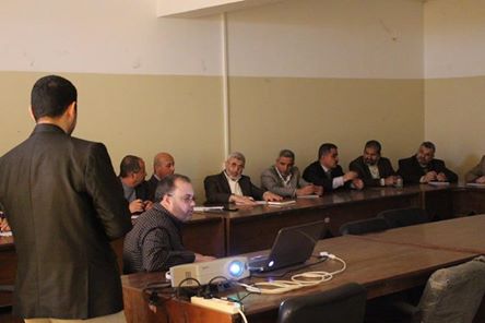 بلدية رفح تعتمد النظام الإلكتروني في المراسلات الداخلية