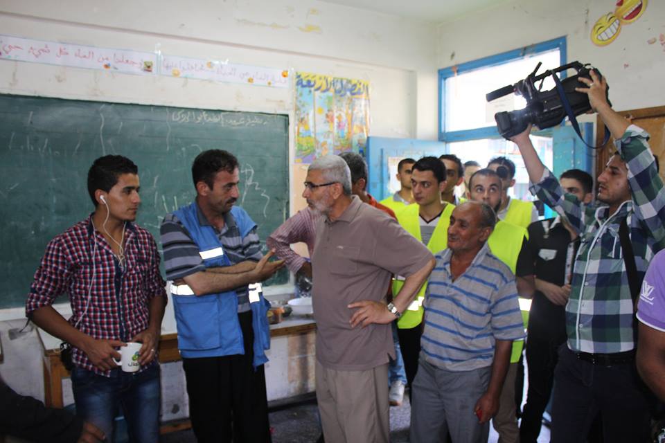 14ألف نازح في مراكز الإيواء برفح