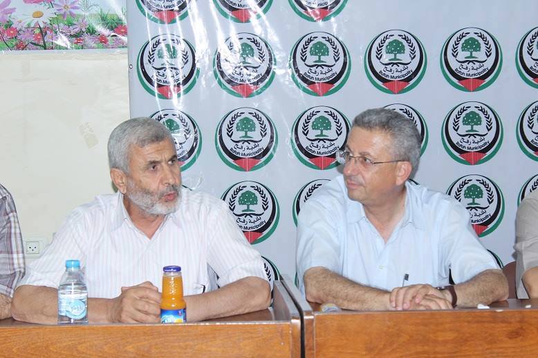 بلدية رفح تستقبل النائب البرغوثي