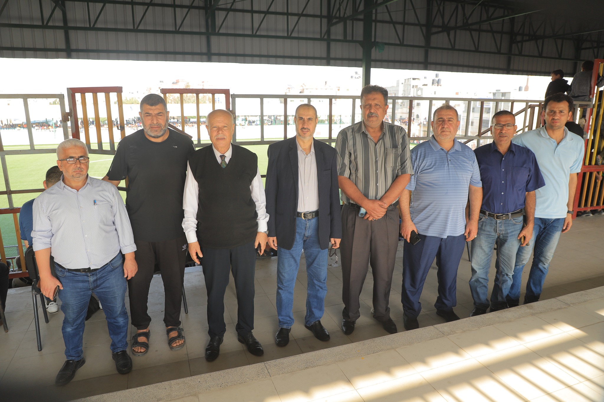 الصوفي يتابع إجراءات منع أعمال الشغب في الملعب البلدي