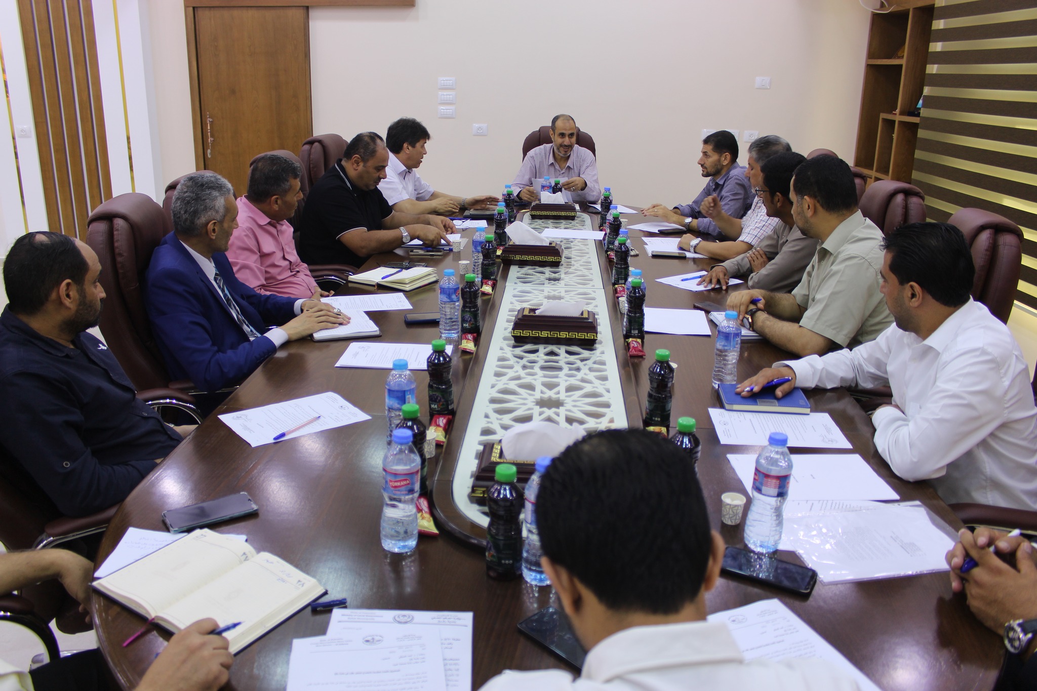 بلدية رفح ومصلحة المياه تبحثان آليات تنسيق تنفيذ المشاريع القادمة