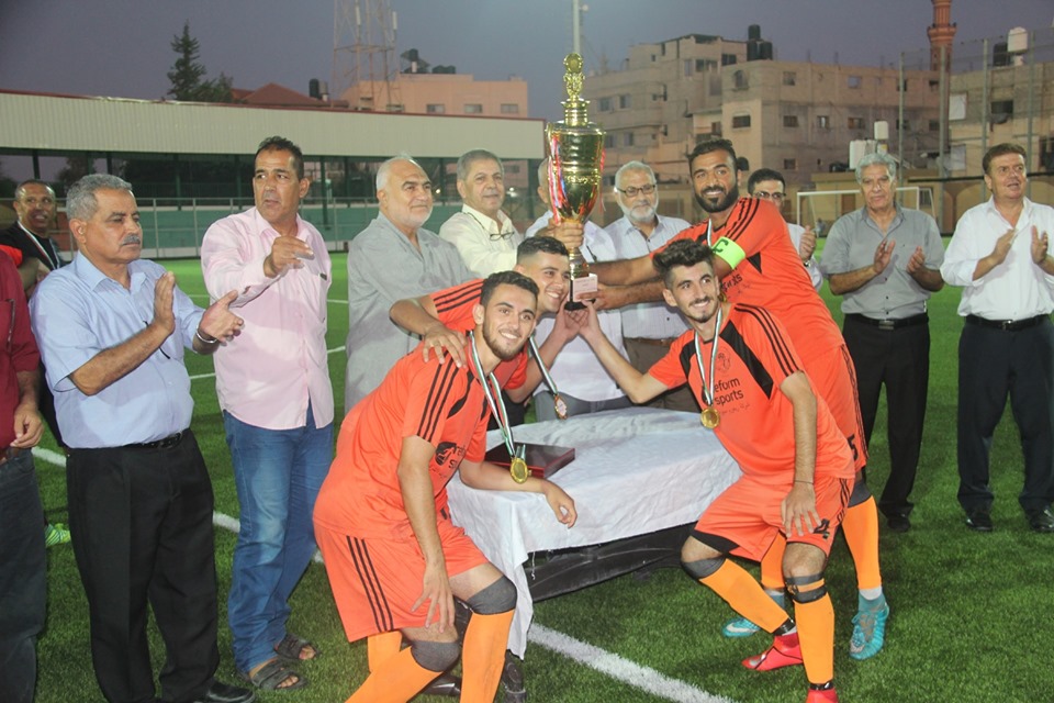 اتحاد خانيونس يتوج بلقب بطولة بلدية رفح التنشيطية