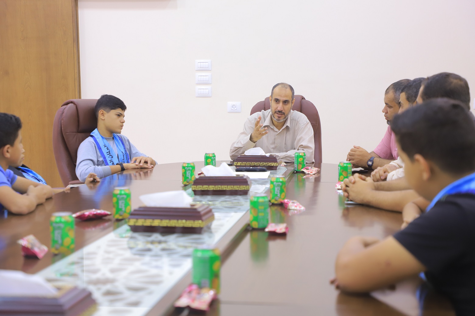 الصوفي يستقبل 