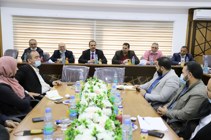 بلدية رفح تستقبل وكيل وزارة الحكم المحلي وتطلعه على سير العمل