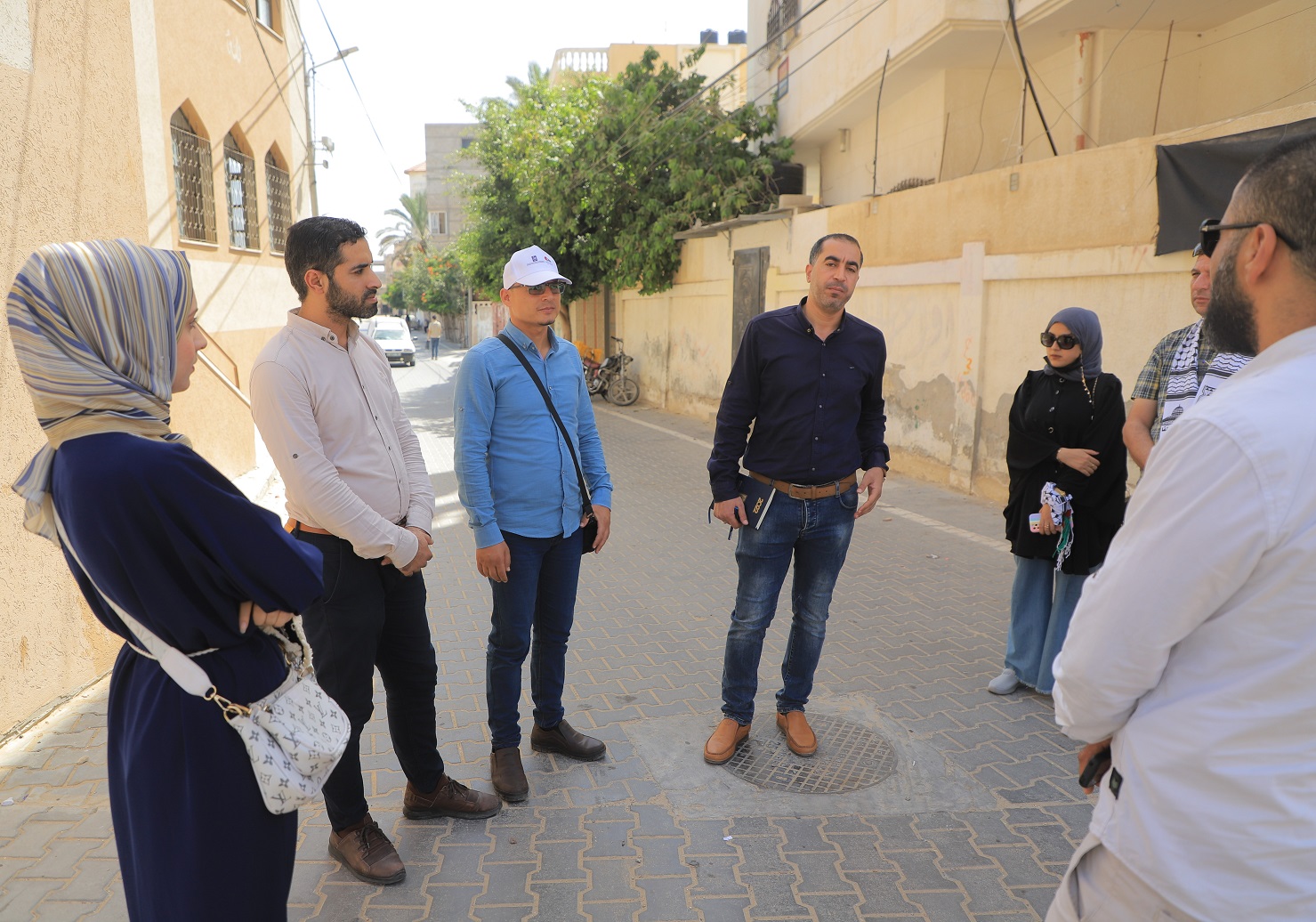 بلدية رفح تُطلع صحفيين ونشطاء على مشاريع ممولة من الاتحاد الأوروبي