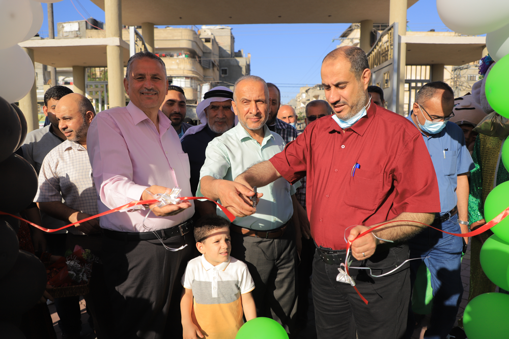 بلدية رفح تفتتح منتزه تل السلطان البلدي