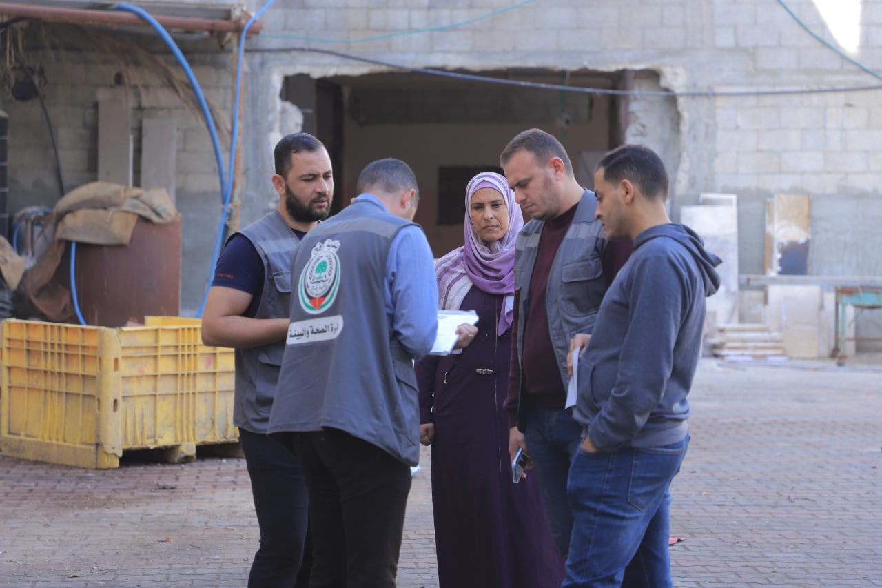 للتأكد من إجراءات السلامة.. جولة مشتركة على المهن المصنفة خطيرة برفح