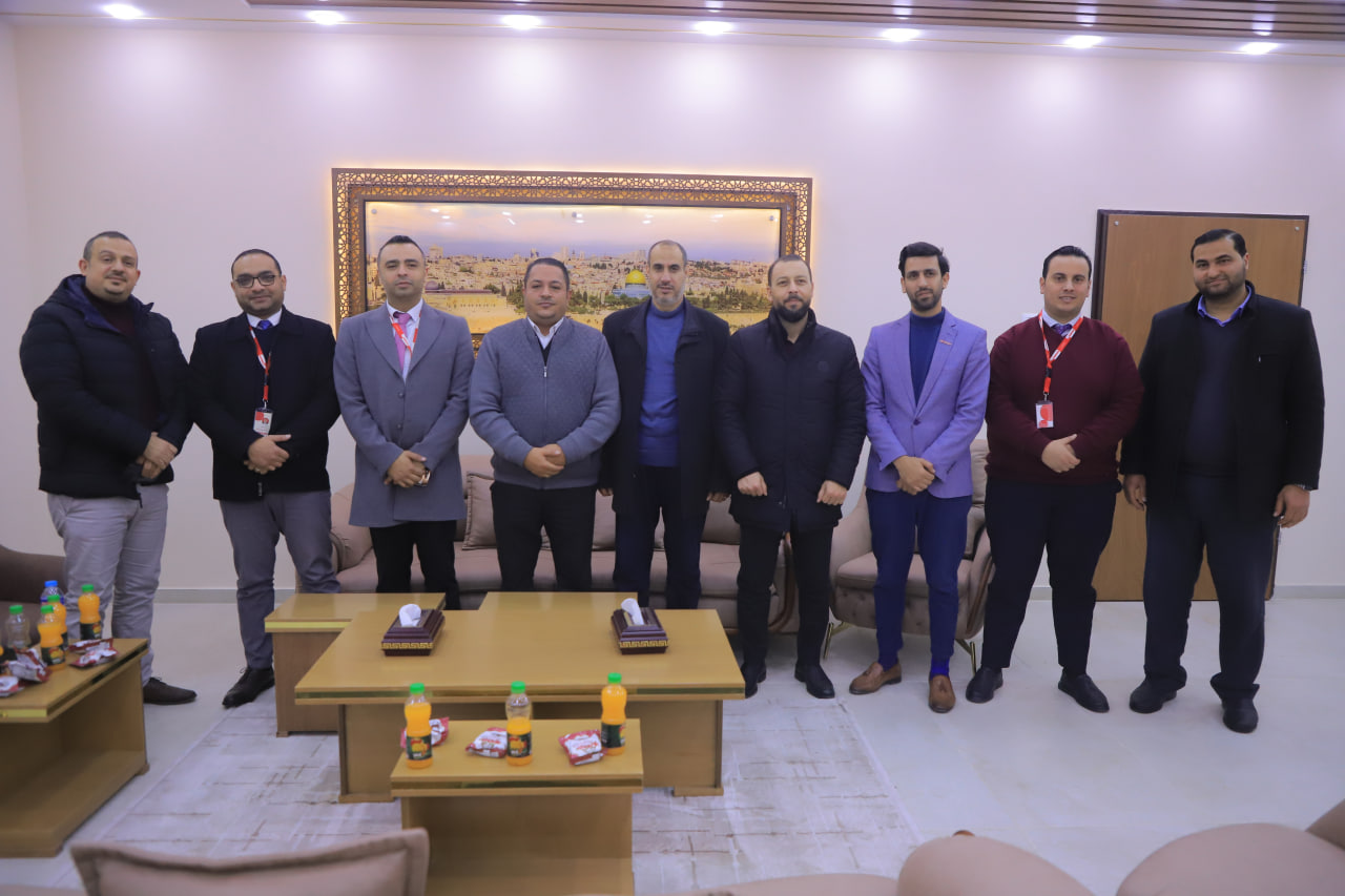 الصوفي يستقبل وفدًا من شركة أوريدو